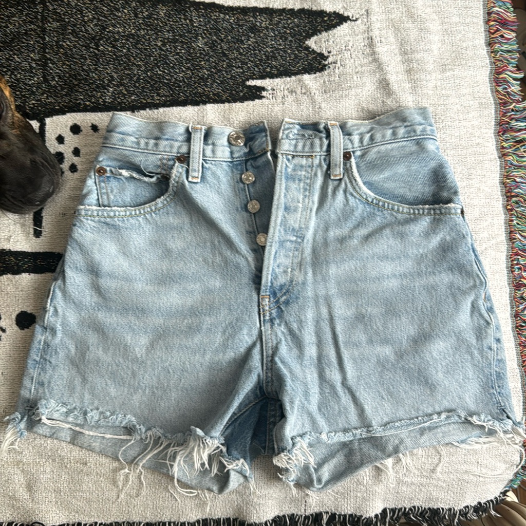 Re/Done High Waisted Shirts